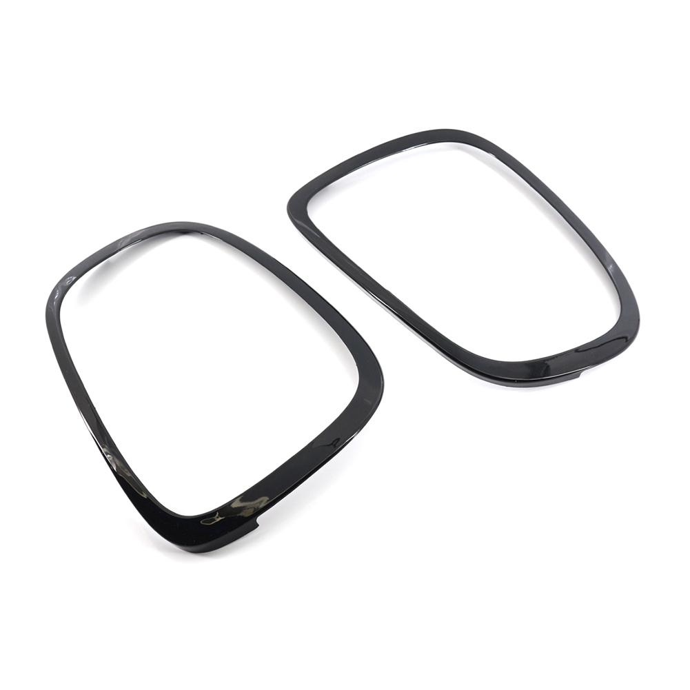 2 шт., накладка на рамку заднего фонаря автомобиля, декоративные наклейки, накладка на заднюю крышку фонаря автомобиля, внешние аксессуары для MINI F55 F56 F57