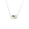 [L5359] - Silver Necklace 'Kisses' Silver
