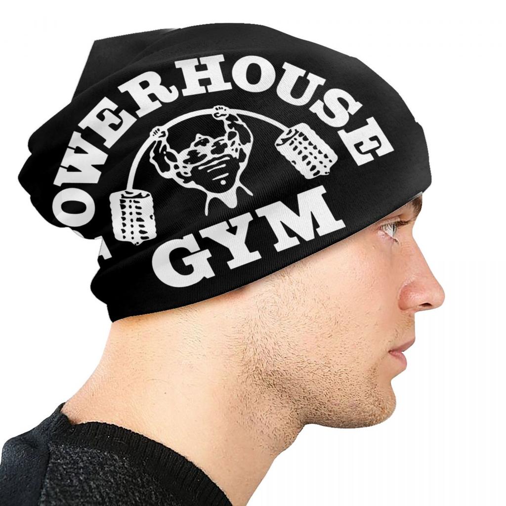 Powerhouse Gym Skullies шапочки шапки для унисекс женщин унисекс зимняя теплая вязаная шапка для взрослых Бодибилдинг Фитнес Мышцы Капот Шапки