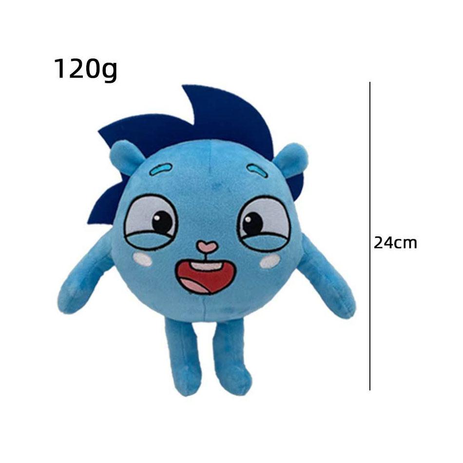 24 см детские зоопарк плюшевые игрушки мультфильм кот носорог ёж аниме мягкие игрушки куклы детские песни игрушки дети подарки на день рождения