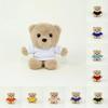 Teddy Bear Plush Toy Keychain With Printing For Gift And Decoration
