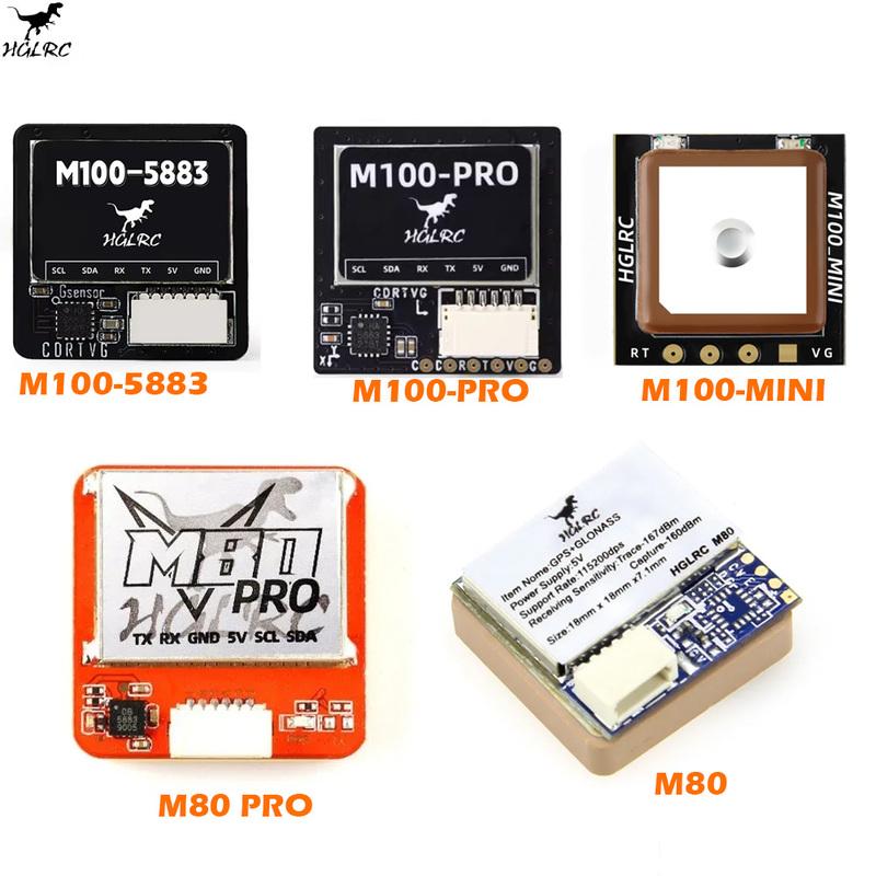 HGLRC M100-PRO GPS 10Hz QMC5883L compass 120 Receiving channel for FPV Racing Drone Quadcopter Freestyle RC Drone Parts