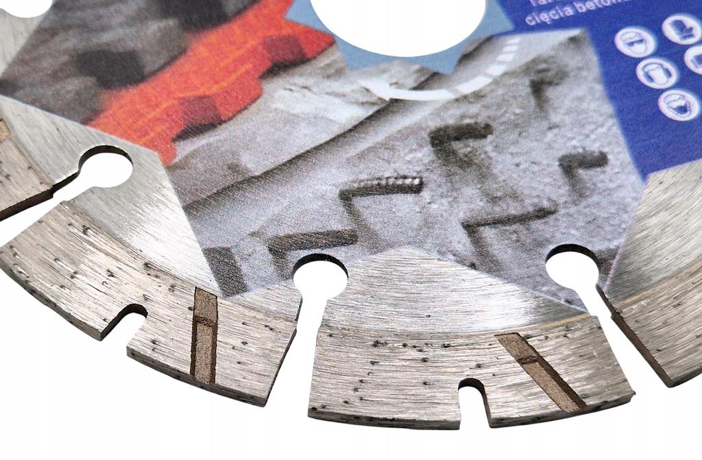 Tarcza Diamentowa Falon-Tech 230 Mm Do Betonu Zbrojonego Kostki Cegły