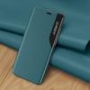 Blue Eco Leather Flip Case with Stand Function for iPhone 13 Pro Max