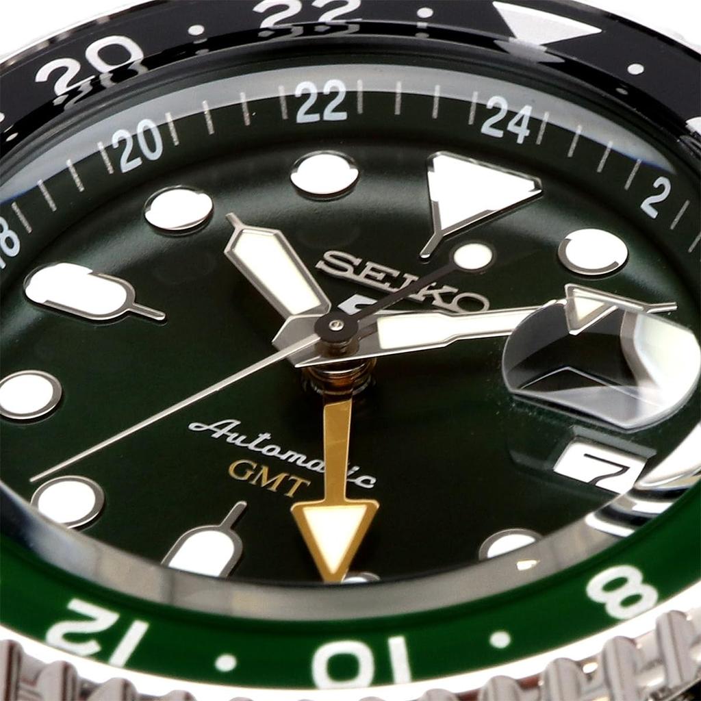 Seiko 5 SPORTS SKX серия автоматические механические часы модель GMT Seiko 5 Sports Сделано в Японии SSK035 Deep Green Overseas модель [Seiko] Мужские [Товар]