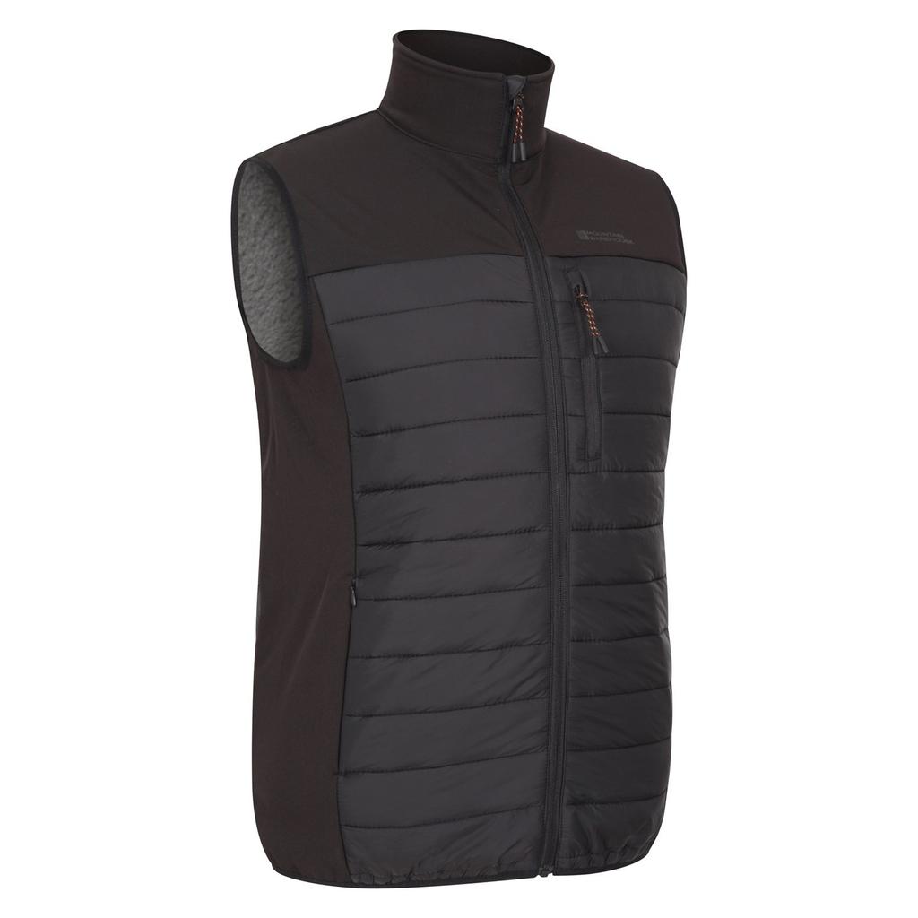 Mountain Warehouse Mens Turbine II Hybrid Padded Gilet