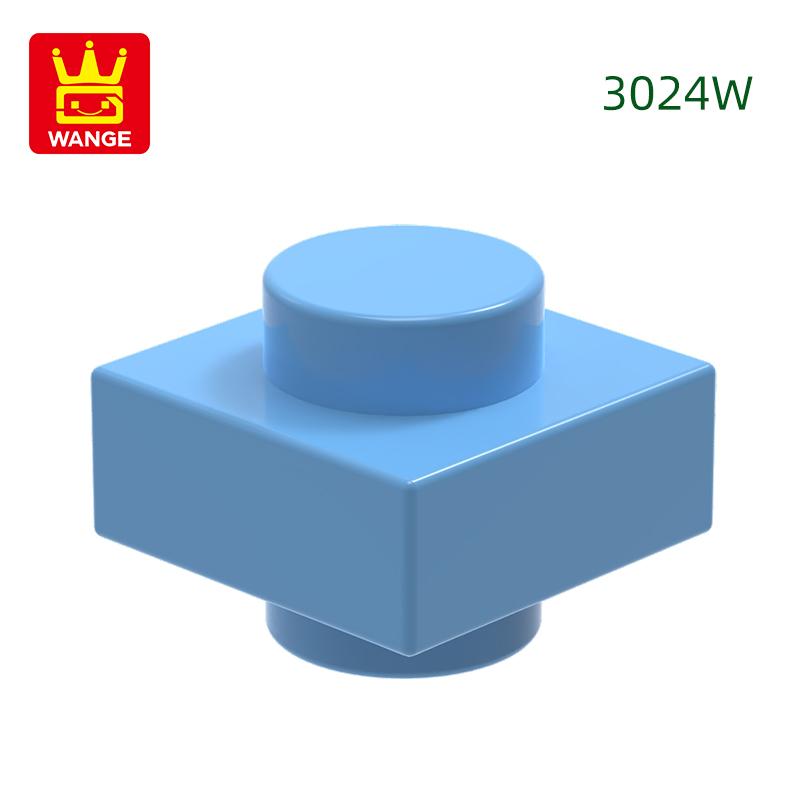 549Pcs/lot 3024W 1x1 Double Cylinder Brick Moc Colour Accessories Works With featuring Block DIY Children's Toy S1355