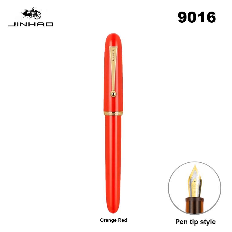 Перьевая ручка Jinhao 9016 Акрил Прозрачный Цвет Роскошные Ручки EF/F/M Extra Fine Перо Письмо Офис Школьные Принадлежности Канцелярские Товары