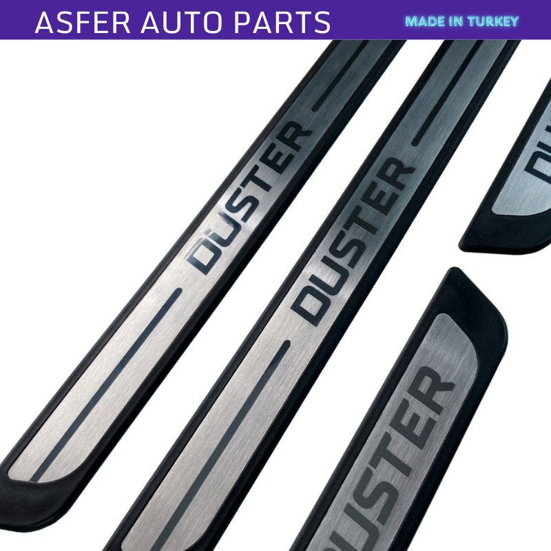 Хромированная накладка на порог двери 4 шт. из нержавеющей стали для Duster Mk1 2010-2017