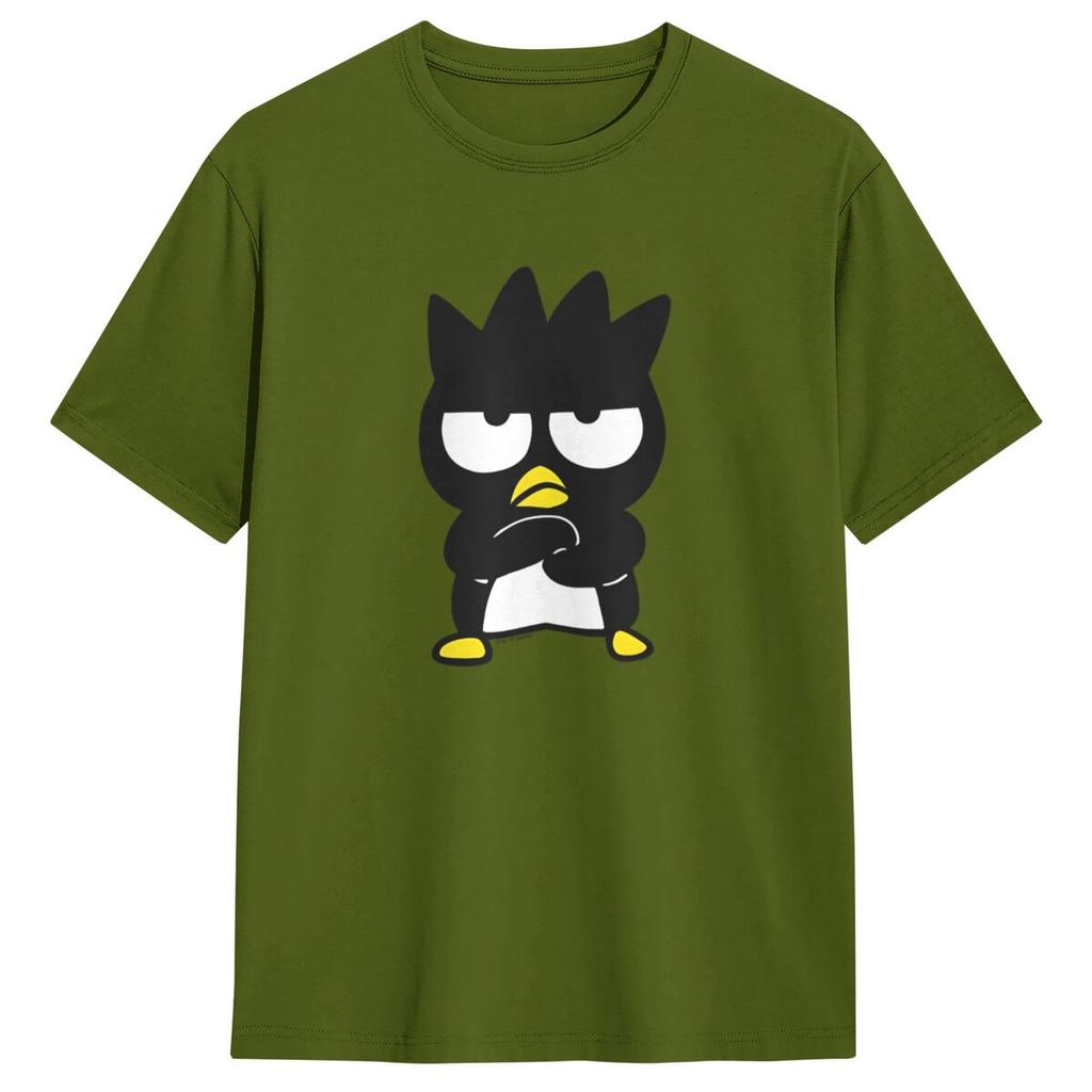 Badtz Maru Attitude T-Shirt Beach Y2K Basic T Shirts Cotton Fashion Tshirt For Man Short Sleeve Casual Clothes