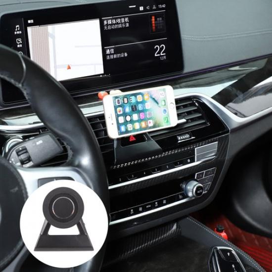 Магнитный держатель для телефона на центральную консоль для BMW 5 6 GT G30 G32 2018-