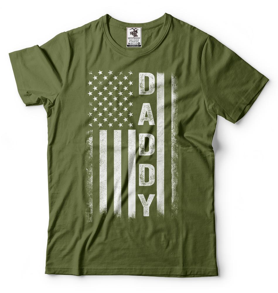 Gift For Dad Stylish USA Distress Flag American Daddy Father Day Gift Ideas