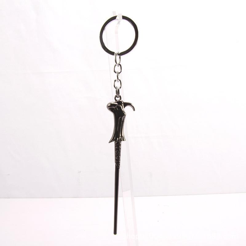 Potter Magic Harry Awakened Badge Scepter Alloy Key Chain Bag Decoration Pendant