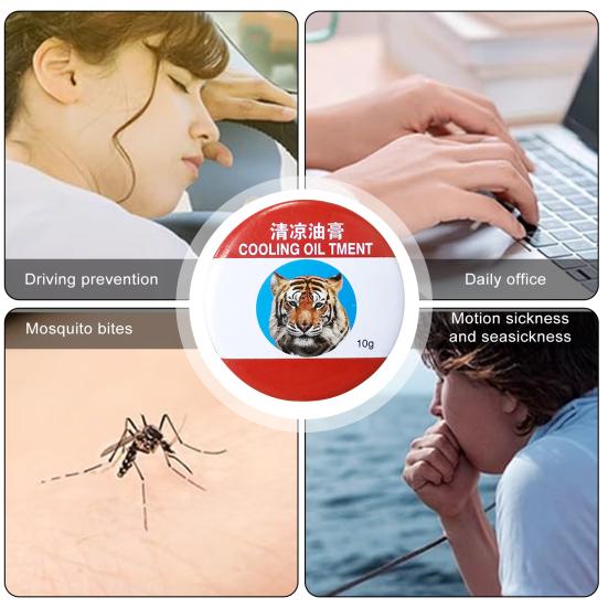 2/3/4/5 шт. 3/10 г охлаждающий бальзам головные боли мигрени мышечные боли укусы зуд снятие усталости успокаивающий натуральный летний дорожный портативный охлаждающий крем
