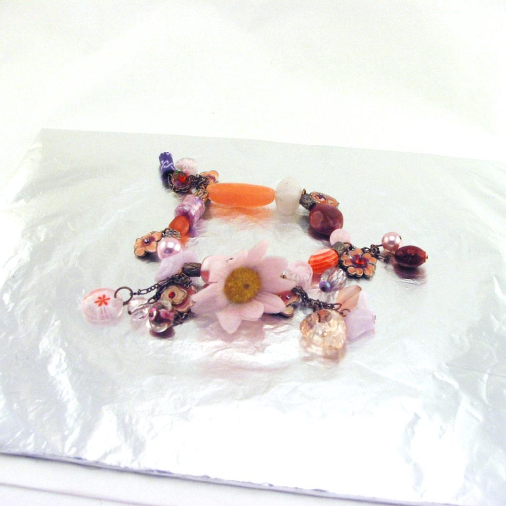 Les Trésors De Lily [C8445] - Designer Bracelet 'Les Romantiques' Pink