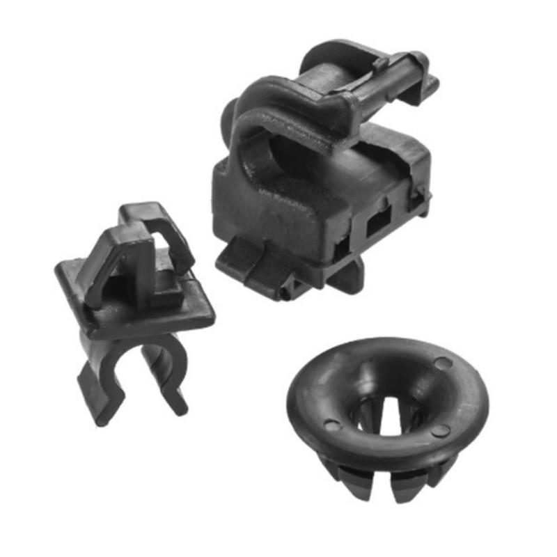 3PCS/set Car Hood Rod Holder Car Clips Opener Stay Grommet Clips Plastics 90601-S84-A01 For Honda For Accord None Brand New