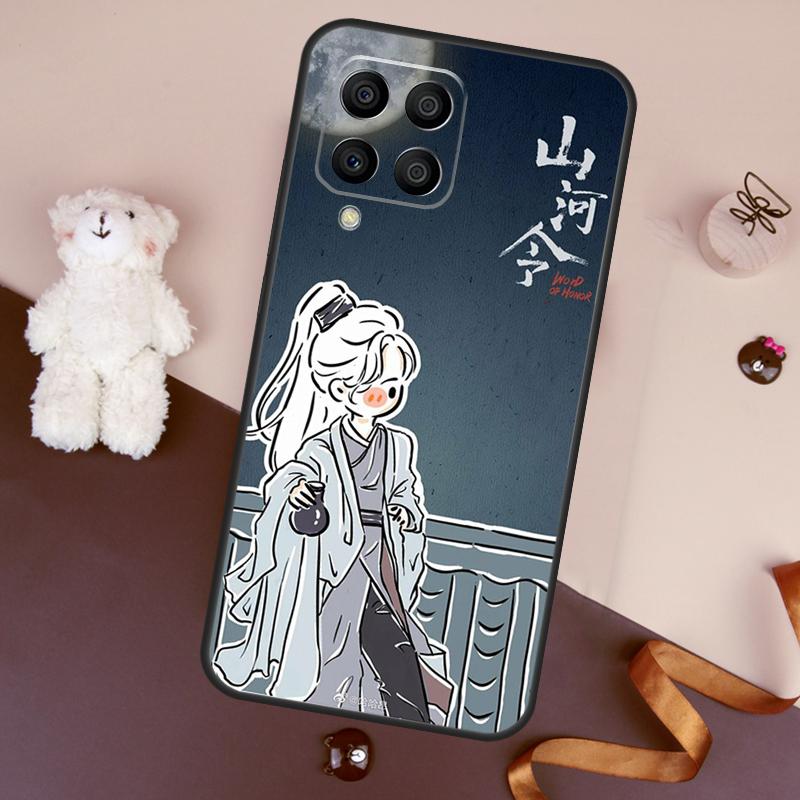 СЛОВО ЧЕСТИ Shan He Ling мультяшный Чехол Для Samsung Galaxy M32 M52 M14 M54 M13 M33 M53 M56 M36 M16 M31 M11 M12 M35 M55 M15 M06