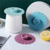 1PC/3Pcs Practical Silicone Cup Covers Flexible Sunflower Shaped Mug Covers Universal Cup Lid for Tea Pots Coffee