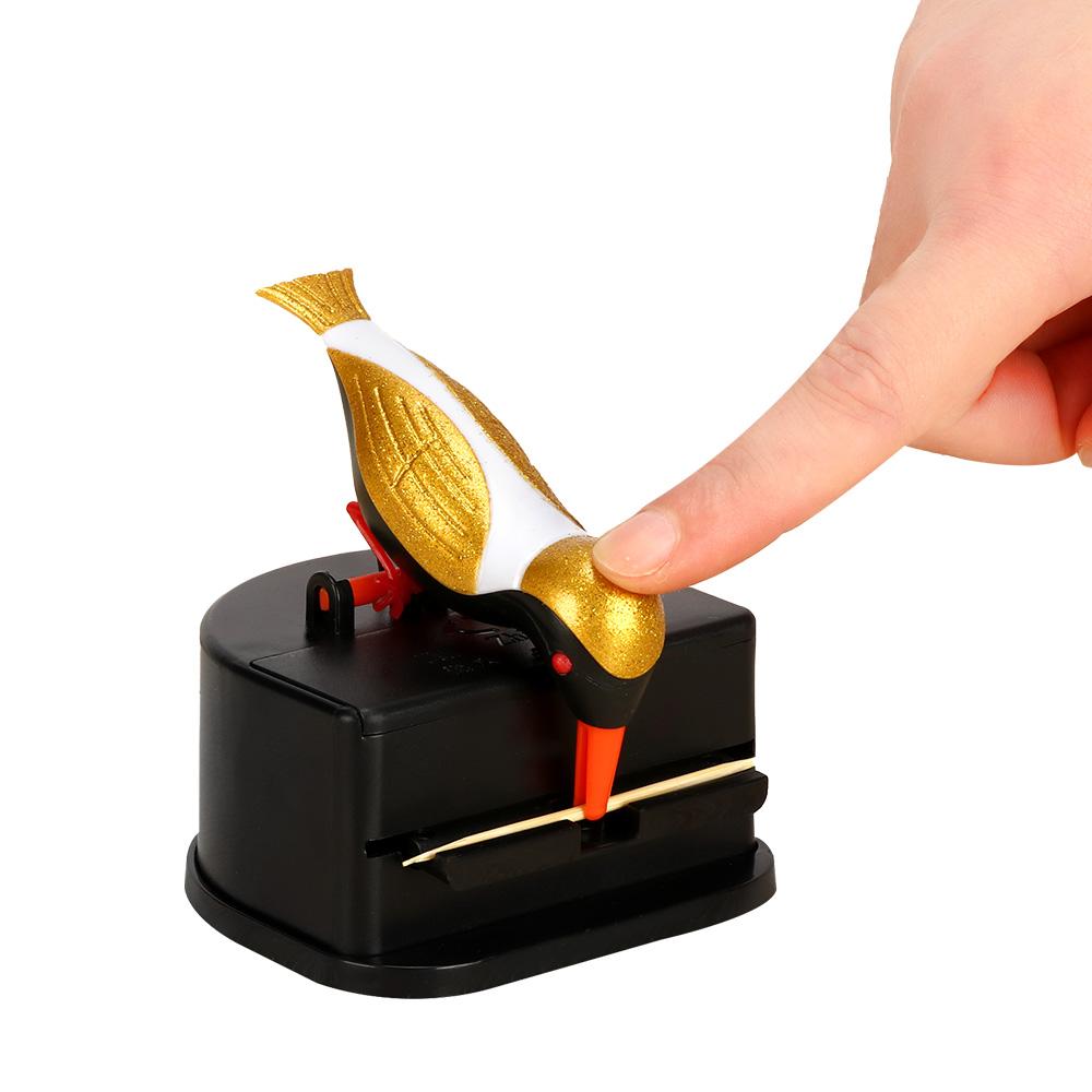 Decoration Hummingbird Plastic Toothpicks Container Toothpick Dispenser Toothpick Holder Box Bird