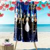 Name Custom Tokyo Revengers Print Beach Towel, Large Soft Quick Dry Towel for Beach Camping Swimming