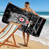 Partizan poster Print Beach Towel, Large Soft Quick Dry Towel for Beach Camping Swimming