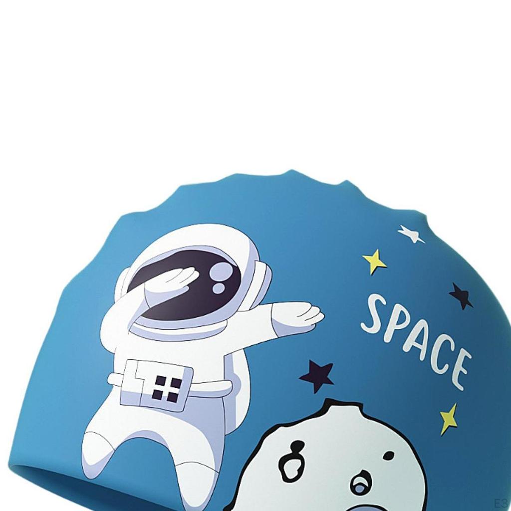 Детская шапочка для плавания Шапочка для душа Нескользящая для детей Мужчин Женщин Легкая для плавания в воде