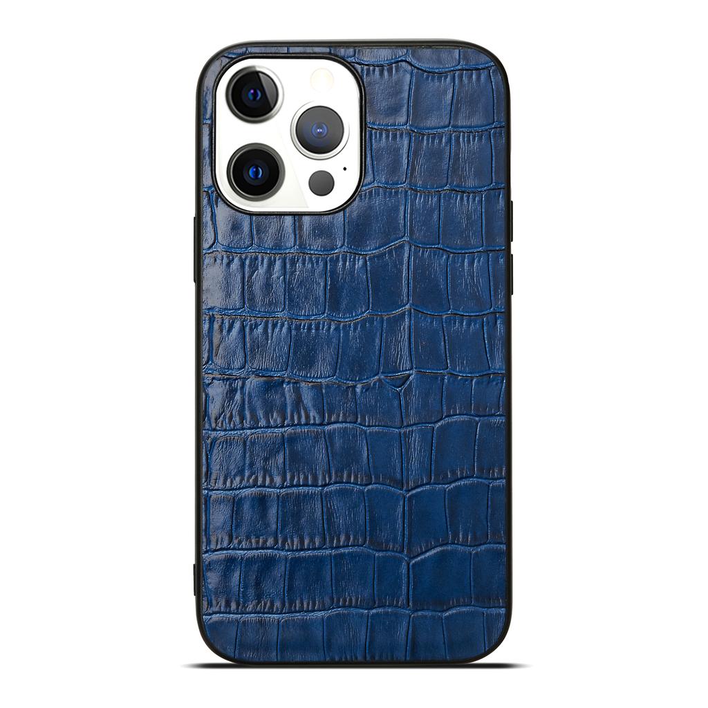 Роскошный Чехол из Натуральной Кожи Крокодила Для iPhone 15 16 14 13 11 12 Pro Max 7 8 Plus X XR XS Ударопрочный Чехол