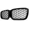 Diamond Look Front Bumper Kidney Grille for BMW X3 G01 X4 G02 2022 2023 2024 M40i sDrive20i M Sport Center Grilles Mesh