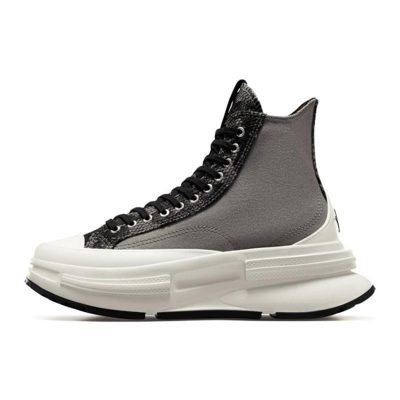 Converse Run Star Legacy Круглый носок шнуровка Амортизирующие высокие эспадрильи Унисекс Серый