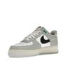 Nike Air Force 1 07 LV8 Split - Светло-серебристые мужские кроссовки Серый Черный Белый DZ2522-001