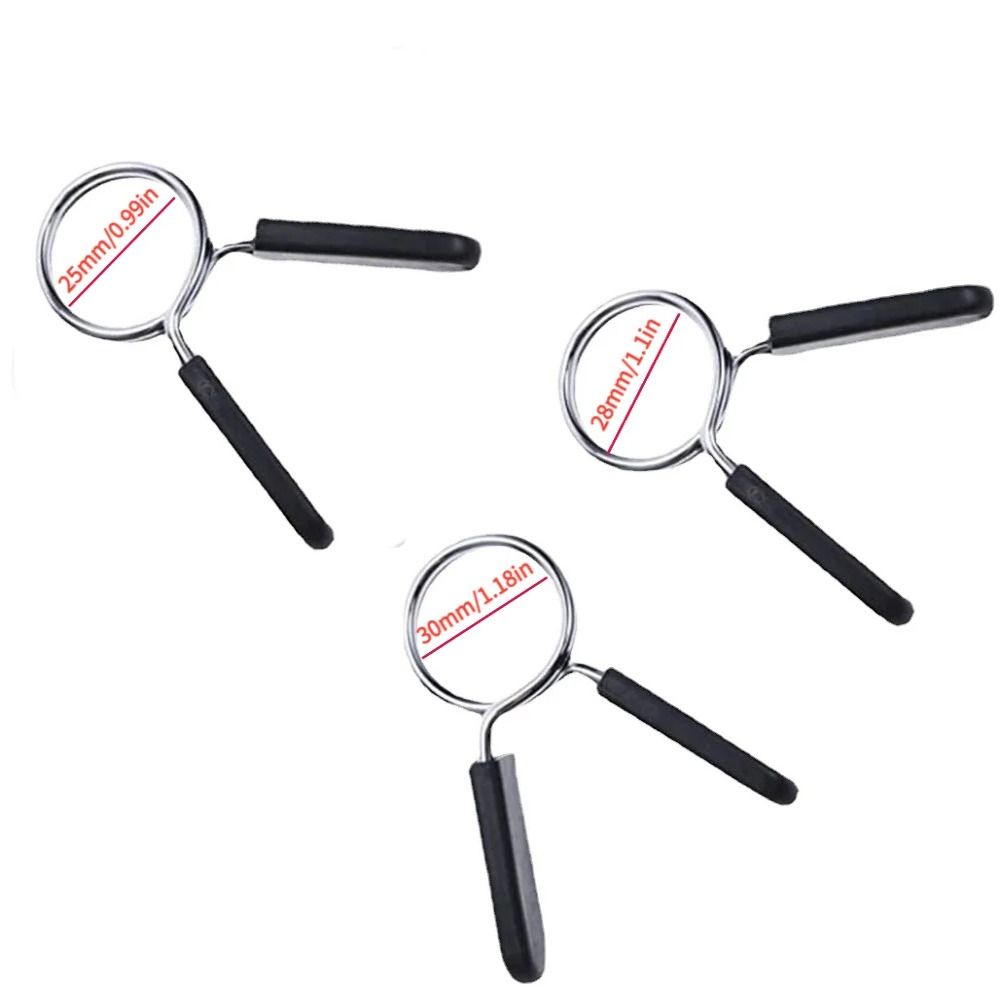 1 пара пружинных зажимов для гантелей, зажим для штанги в спортзале, зажимы для штанги, фитнес-тренировки