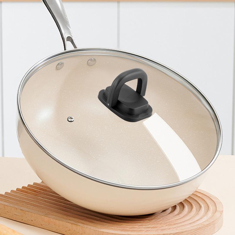 Universal Pot Lid Handle Knob Replacement Kitchen Cookware Pot Pan Lid Anti-Scalding Handle Foldable Kitchen Accessories
