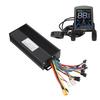 Electric Bike Conversion Kit 40A 3 Mode Sine Wave Motor Controller S 100 Color Screen Panel 20X Throttle Handle 8