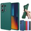 Гибкий жидкий силиконовый чехол для Xiaomi Poco F6 M6 X6 F5 Pro C65 5G 4G защитный чехол бампер Fundas Coque Shell Capa
