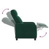 Recliner Dark Green Velvet (V)