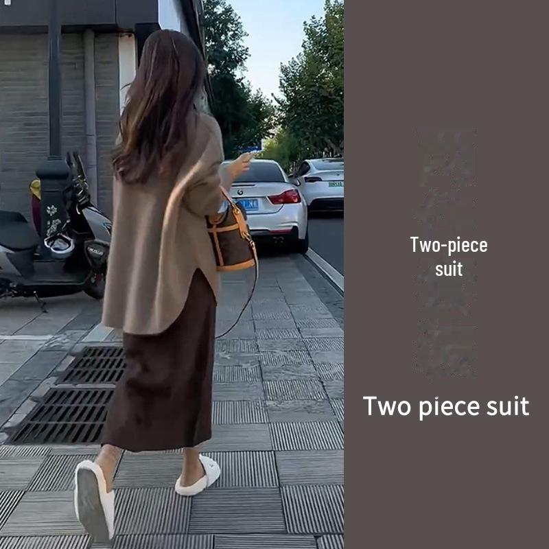 Женская весенняя коллекция: Очаровательное и уникальное утягивающее платье и костюм-двойка