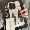 Модный Чехол для Телефона с Дизайном Рождественской Елки Для iPhone 17 Pro Max 16 15 14 13 12 11 16 Plus 17 Air Ударопрочный Силиконовый Бампер