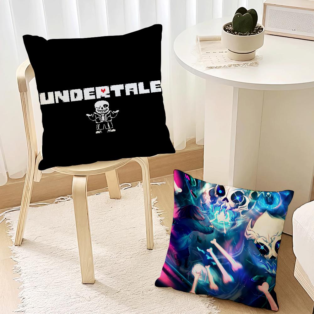 Крутая игровая наволочка Undertale Sans для спальни, автомобиля, кофейни, комнаты и гостиной, декоративная наволочка для дивана