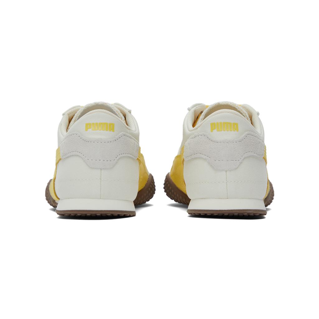Puma Bella Ut Canvas Fashion Versatile Comfortable Low-Top Casual Shoes Unisex Sneaker White Yellow 403492-01
