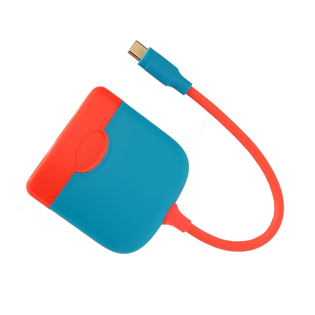 Портативная док-станция для ТВ 4K USB3.0 PD Быстрая зарядка 3 в 1 Адаптер-хаб с интерфейсом HD Multimedia Do