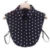 Shirt Fake Collar for Women Removable Laple Button Down Half Shirt Detachable Collar False Collar Mujer Sweater Gift