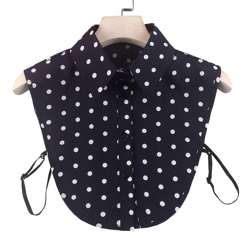 Shirt Fake Collar for Women Removable Laple Button Down Half Shirt Detachable Collar False Collar Mujer Sweater Gift