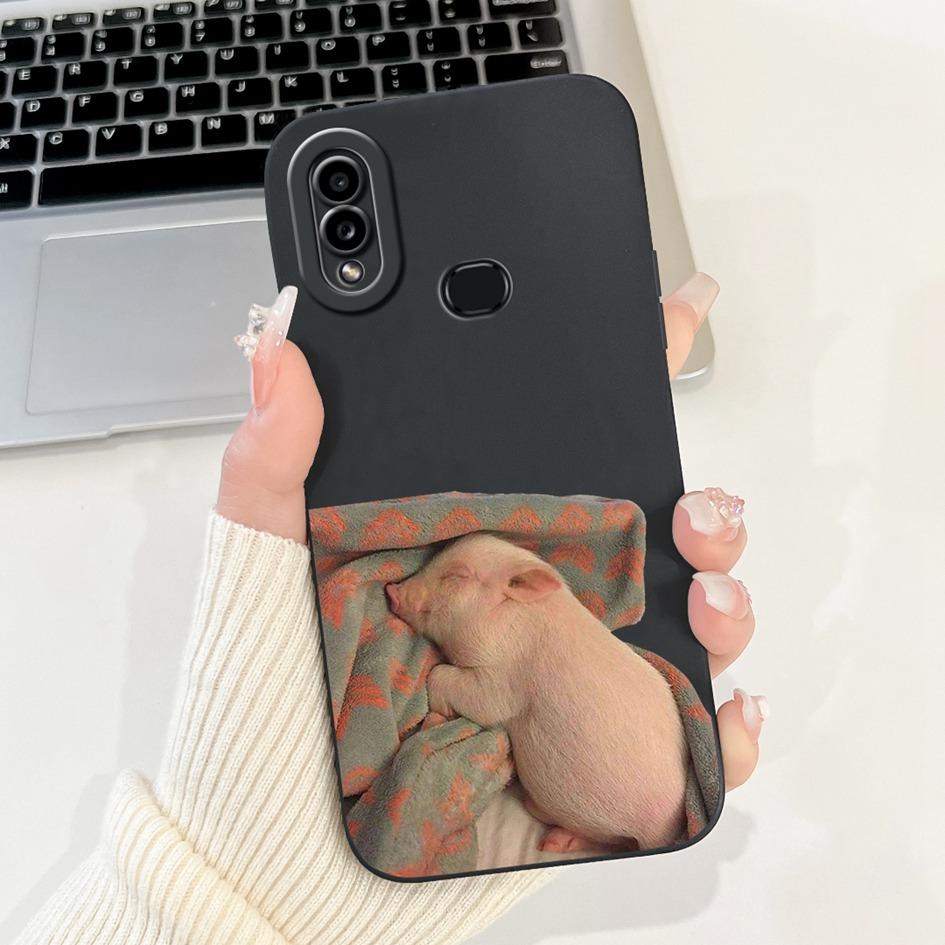 For Samsung Galaxy A10s Case SM-A107F Cover Creative Panda Cartoon Soft Silicone Phone Cases on Samsung A10 SM-A105F M01s Bumper