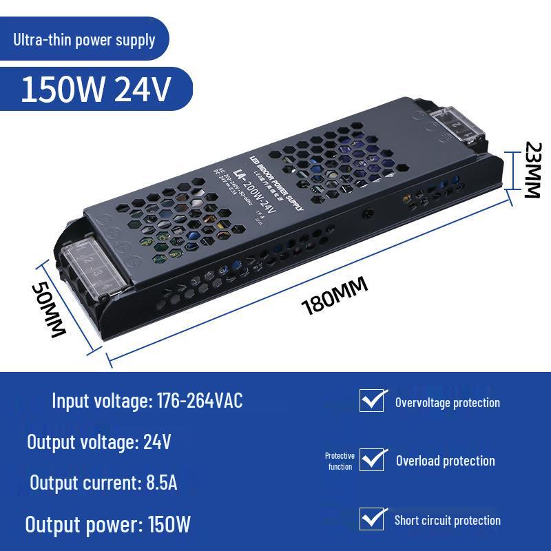 Линейная светодиодная лента COB, самоклеящаяся, встраиваемая, 24 В/12 В для потолка гостиной