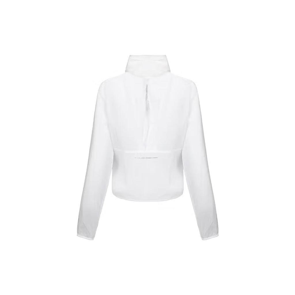 Nike Logo Solid Color Jacket Women Jacket White AR2017-100