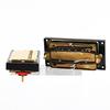 Yibuy Gold Double Coil Sealed Humbucker Pickup Set для электрогитары