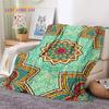 3D Mandala Yoga Flower Bohemia Meditation Nature Soft Flannel Blanket for Bed Bedroom Sofa Picnic,Throw Blanket Outdoors Leisure
