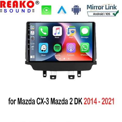 Android Auto Radio для Mazda CX-3 CX3 Mazda 2 DK 2014 - 2021 Carplay стерео автомобильный мультимедийный плеер GPS навигация НЕТ 2din