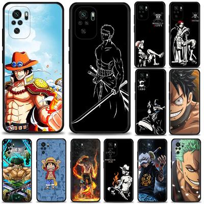 Чехол для телефона Xiaomi Redmi 9 9a 9c 8 k40 Note 9s 9 10 11 8 pro 7 11t 9t 8t, силиконовый чехол аниме, цельный Луффи Шэнкс
