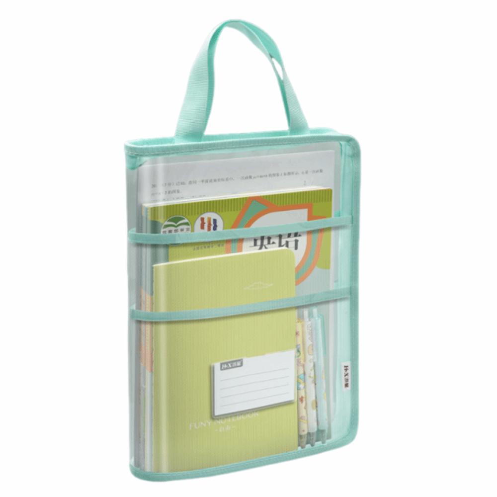 Visible Kids Document Bag A3 Large Zipper Mesh Bags Durable Stationery Organizer  Exam Papers